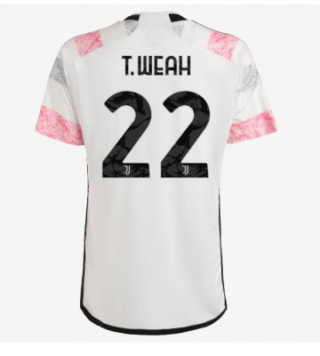 Maillot de foot Juventus Timothy Weah #22 Extérieur 2023-24 Manches Courte